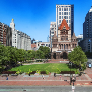Facade of Copley Square