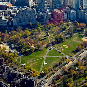 Facade of Boston Common