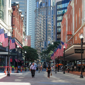 Facade of Downtown Crossing