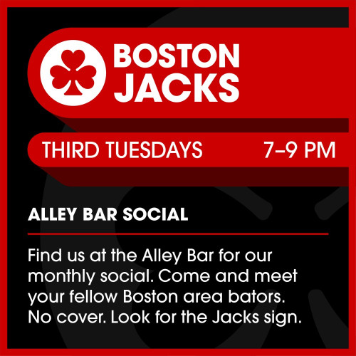 Flyer or graphic for the event Boston Jacks Social