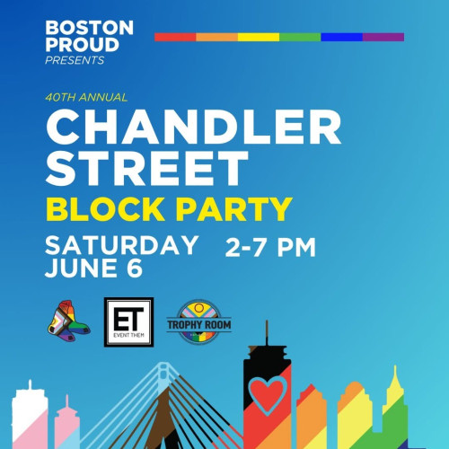 Flyer for Chandler Street Block Party