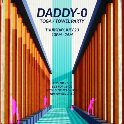 Flyer or graphic for the event Daddy O