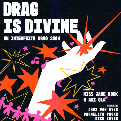 Drag is Divine event flyer