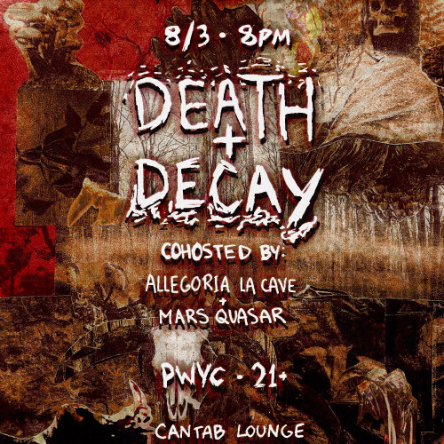Flyer or graphic for the event Drag Me Underground