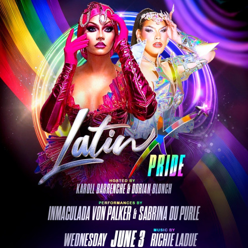 Flyer or graphic for the event Latinx Pride