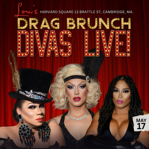 Lou's Drag Brunch event flyer