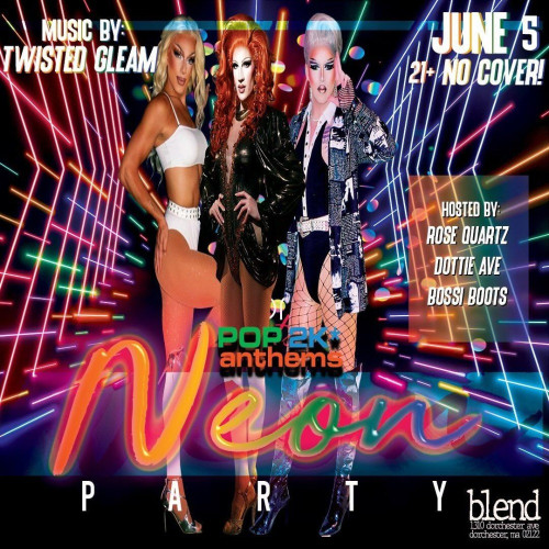 Flyer or graphic for the event Neon Party