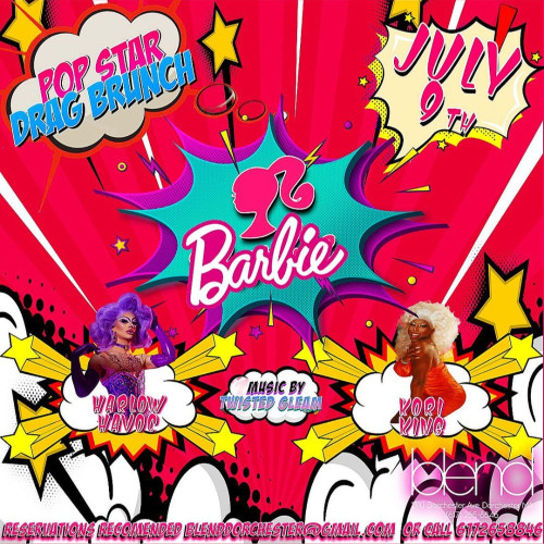 Flyer or graphic for the event Pop Star Brunch