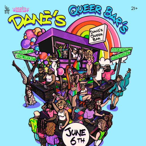 Flyer or graphic for the event Pride Block Party