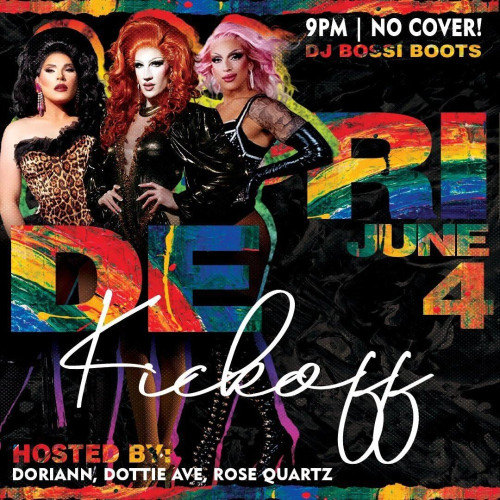 Flyer or graphic for the event Pride Kickoff