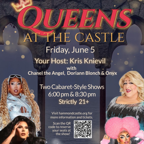Flyer or graphic for the event Queens at the Castle