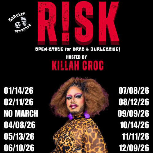 Flyer or graphic for the event R!SK