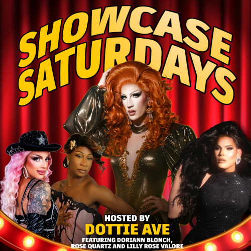 Flyer for Showcase Saturdays