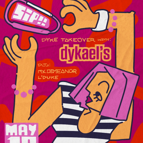 Flyer or graphic for the event SiP! A Queer Tea Dance