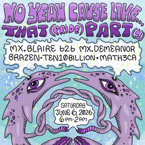 Flyer for That (Pride) Part(y)