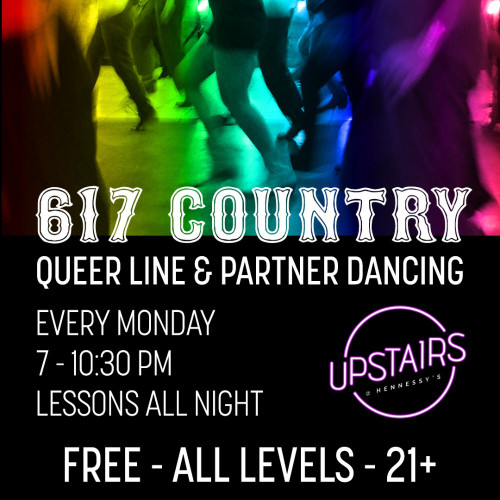 Flyer or graphic for the event Weekly Queer Line & Partner Dance
