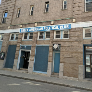 Facade of Greek American Political Club