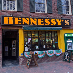Facade of Hennessy’s Bar