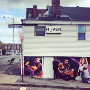 Facade of The Raven