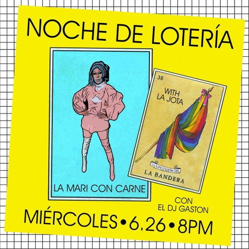 Flyer or graphic for the event ¡Noche de Lotería!