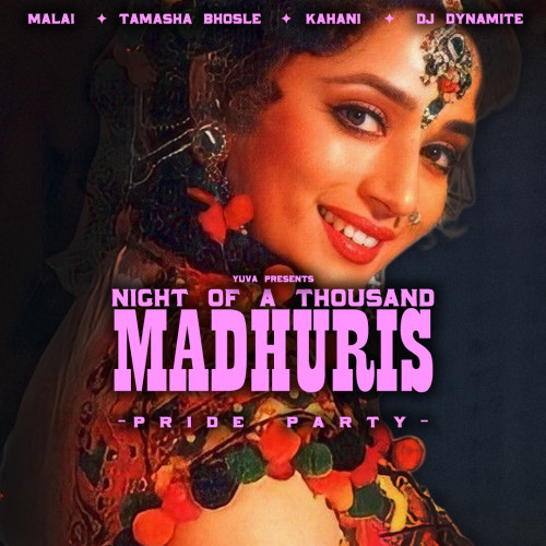 Flyer or graphic for the event Yuva Presents: Night of 1000 Madhuris
