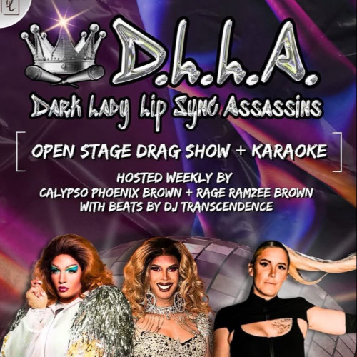 Flyer for Dark Lady Lipsync Assassins