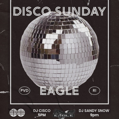 Flyer for Disco Sunday
