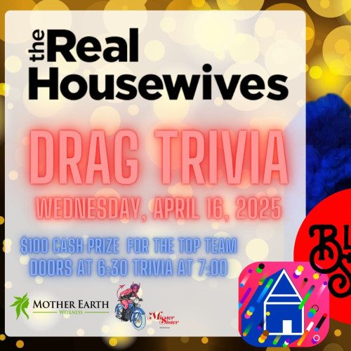 Flyer for Drag Trivia with Ladda