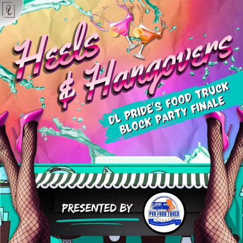 Flyer or graphic for the event Heels & Hangovers