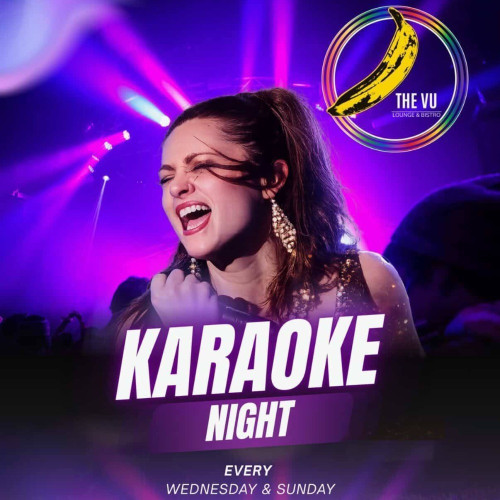 Flyer for Karaoke Night