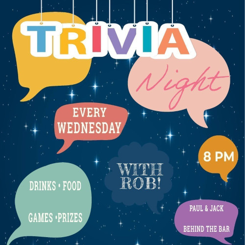 Flyer for Trivia, Trivia, Trivia