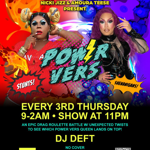 Flyer or graphic for the event PowerVers!